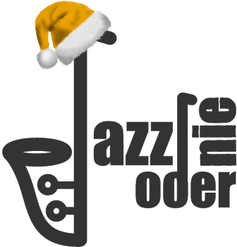 Jazz oder nie Logo mit Nikolausmütze